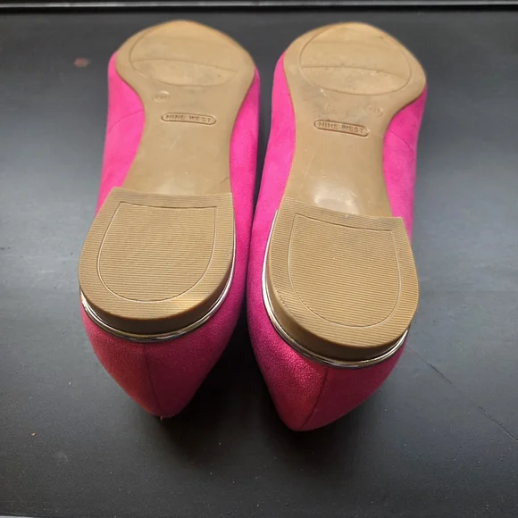 Nine West Vibrant Pink Loafers - Picture 4 of 5